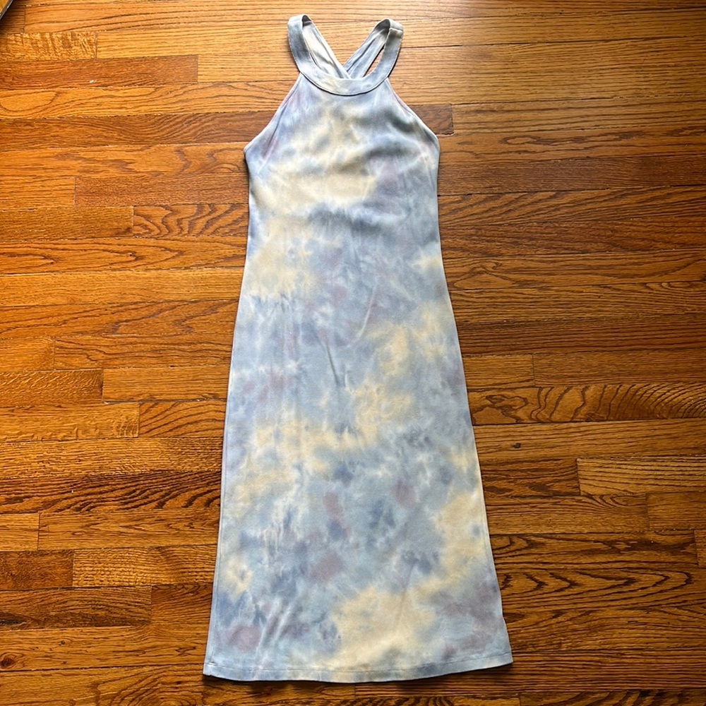 YFB Young, Fabulous & Broke Tie-dye Bodycon midi dress